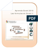 Aprenda Excel 2010 Las Fórmulas en Excel II