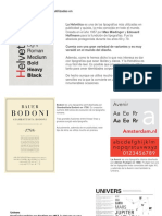 Las Tipografias Mas Usadas Final PDF