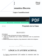 Semana 2 Lógica Cuantificacional