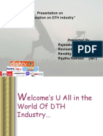 Presentation On " Taxation On DTH Industry"