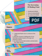 Boiling Point Increase of Solutions