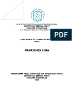 MANUAL Manajemen Luka Part 1 2018 Smt 3