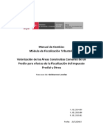 Manual de Cambios Módulo de Fiscalizacion Versión 03.15.04.00