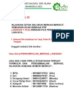 FORMULIR PENDAFTARAN MTQ LASIS 2021 M.Yahya Ramadhan X MIPA 5