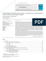 Tectonophysics: Irina M. Artemieva, Rolf Meissner