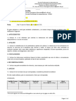 Modelo de INFORME 10. Reestructuración, Mejoramiento y Cambio Empresarial (AD106)