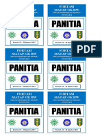 Id Card Panita Fortasi Dan Matap