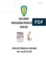 Adoc - Pub - Page 1 of 47 Hasil Lengkap Pekan Olahraga Provinsi