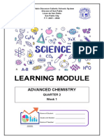 Learning Module: Advanced Chemistry