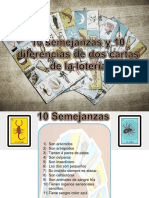 10 Semejanzas y 10 Diferencias de Dos Cartas