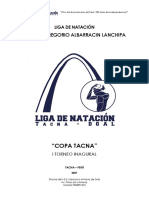 I Torneo-Copa Tacna - Liga de Natación-Dgal