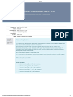 Meio Ambiente e Sustentabilidade - UNIESP - 20212