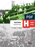 Aique - Historia Argentina 1880-1930