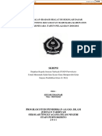 Pengamalan Ibadah Shalat Di Sekolah Dasar Negeri 2 Kenteng Kecamatan Madukara Kabupaten Banjarnegara Tahun Pelajaran 2010/2011