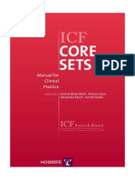 Core Sets: Manual For Clinical Practice