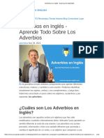 Adverbios en Inglés - Explicación Detallada