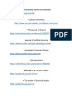 Revistas Economía