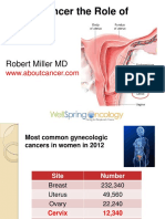 Cervix Cancer The Role of Radiation: Robert Miller MD