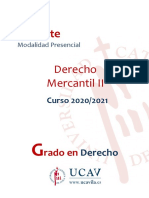 Guía Derecho Mercantil II