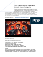 Assistir Shang-Chi e a Lenda Dos Dez Anéis (2021) Dublado Filme Online Grátis Em Portuguêse