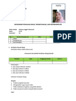 Instrumen Penilaian Sikap Pengetahuan Dan Keterampilan