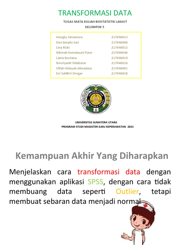 Panduan Transformasi Data SPSS | PDF
