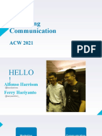 Marketing Communication-ACW 2021