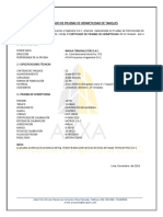 Certificado de Prueba de Hermeticidad de Tanques