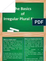 The Basics of Irregular Plural Nouns