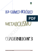 EDI quimico biologico Nº 3 METABOLISMO