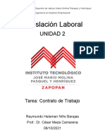 Legislacion Laboral (Contrato de Trabajo)