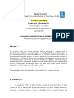 Acadêmica (Seu Nome) Professor Dr. Eduardo Martins