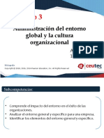 Presentación Capitulo 3 - La Administración Del Entorno Global y La Cultura Organizacional