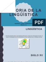 Historia de La Lingüística