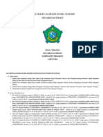 Draf Perbup Desa Sudimoro Kecamatan Tulangan