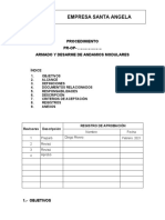 Procedimiento Armado y Desarme de Andamios Modulares