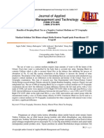 Journal of Applied Health Management and Technology