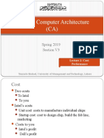 CS322 - Computer Architecture (CA) : Spring 2019 Section V3