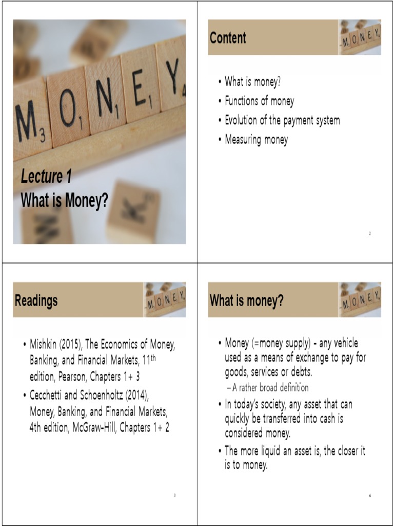 Understanding Money Basics | PDF | Money | Money Supply