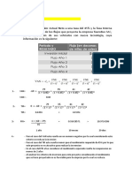 Tecnicas para Evaluacion de Presupuestos de Capital