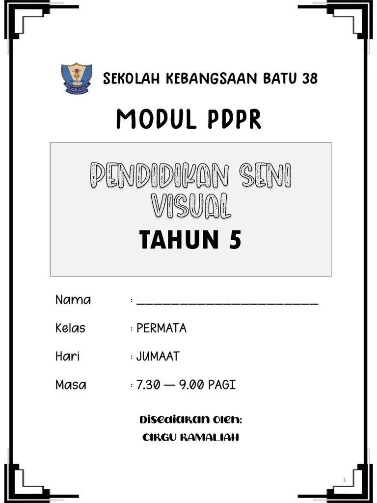 Modul PSV Permata New Cikgu | PDF