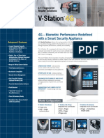 V-Station: 4G - Biometric Performance Redefined With A Smart Security Appliance