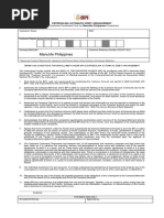 Customer Enrollment Form For Manulife Philippines Customers