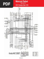 Honda Click125i ANC125BST Diagram PDF | PDF
