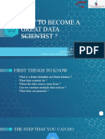 Webinar Data Series 1 - How To Become A Great Data Scientist