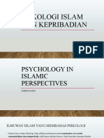 Psikologi Islam Dan Kepribadian