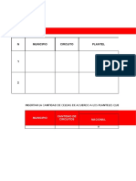 Formatos de La Brigadas de Salud - Bioseguridad 2021