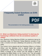 (A) FAQs On EVM VVPAT