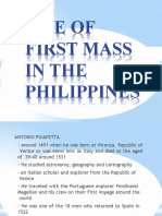 Of-First-Mass-In-The-Philippine History