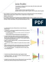 Líneas y Distancias Focales